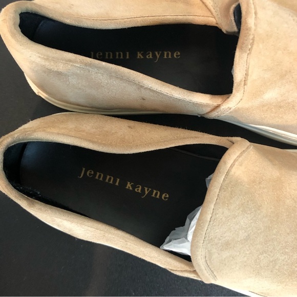 Jenni Kayne Suede Lounger Sneaker, tan, EUC - Picture 9 of 10